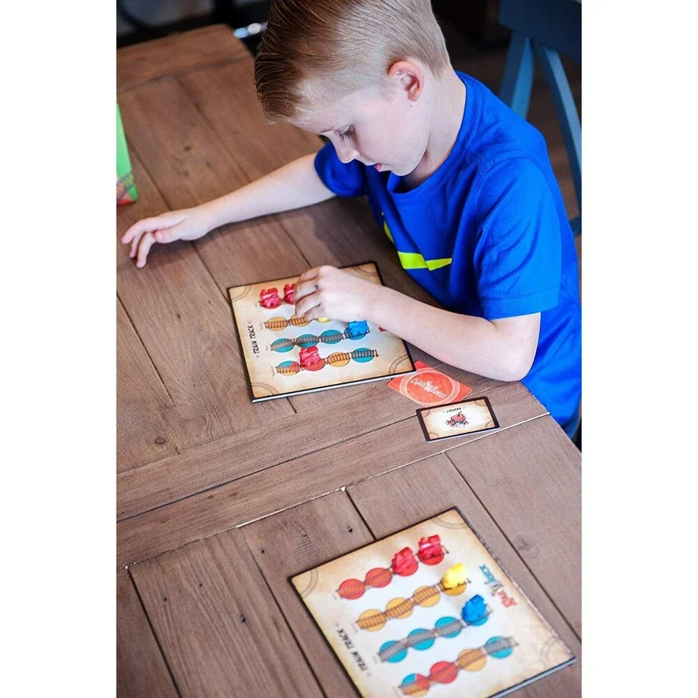 Inspiration Play Rail Wreck Kids Train-Themed Preschool Educational Board Game
